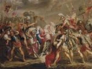 The Intervention Of The Sabine Women by (studio of) Rubens, Peter Paul