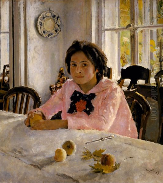 Girl with Peaches, 1887 - view 1