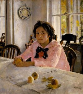 Girl with Peaches, 1887 by Valentin Aleksandrovich Serov