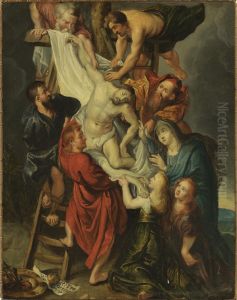 The Descent From The Cross by (studio of) Rubens, Peter Paul
