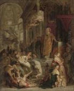 The Miracle Of Saint Ignatius Loyola