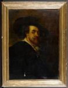 Selbstportrait. by (studio of) Rubens, Peter Paul