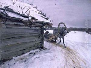 In Winter, 1898 by Valentin Aleksandrovich Serov