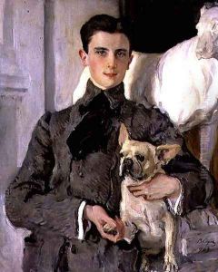 Portrait of Count Feliks Feliksovich Sumarokov-Yelstov (1887-1967) later Prince Yusupov, 1903