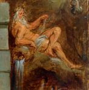 Ito Allegoria Della Divinita Fluviale Maranon Con L""""urna Dell""""acqua E Il Timone Ito Allegoria Della Divinita Fluviale Maranon Con L""""urna Dell""""acqua E Il Timone