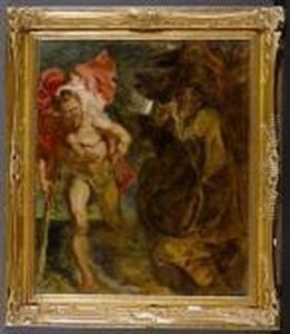 Heiliger Christophorus. by (studio of) Rubens, Peter Paul