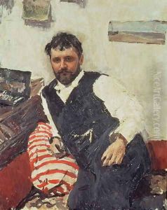 Portrait of Konstantin Korovin (1861-1939), 1891