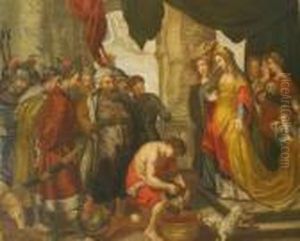 Queen Thomyris With The Head Of Cyrus by (studio of) Rubens, Peter Paul