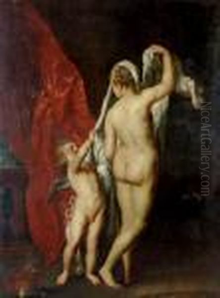 Venus And Cupid - view 1
