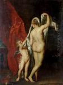 Venus And Cupid by (studio of) Rubens, Peter Paul