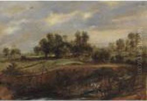 Landscape With A Wagon Landscape With A Wagon