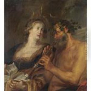 Pan E Siringa by (studio of) Rubens, Peter Paul