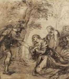 Mythologische Szene. by (studio of) Rubens, Peter Paul