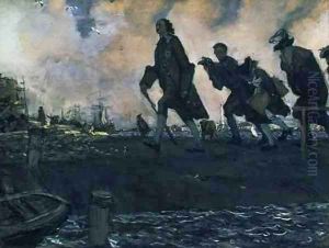 Peter I the Great (1672-1725) 1907 by Valentin Aleksandrovich Serov