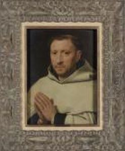Portrait Of A Carmelite At Prayer