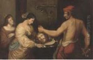 Salome With The Head Of Saint John The Baptist by (studio of) Rubens, Peter Paul