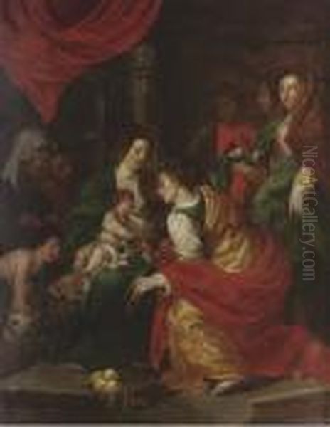 The Mystic Marriage Of Saint Catherine Of Alexandria - view 1