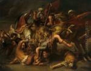 La Caccia Al Leone by (studio of) Rubens, Peter Paul