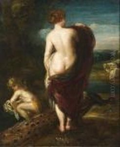 Giunone E Cupido by (studio of) Rubens, Peter Paul