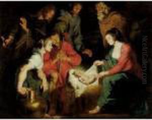 The Adoration Of The Shepherds by (studio of) Rubens, Peter Paul