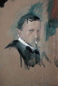 Self Portrait, 1901 by Valentin Aleksandrovich Serov