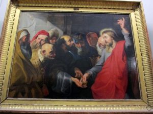 The Tribute Money by (studio of) Rubens, Peter Paul
