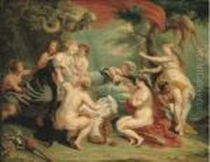 Diana And Callisto by (studio of) Rubens, Peter Paul