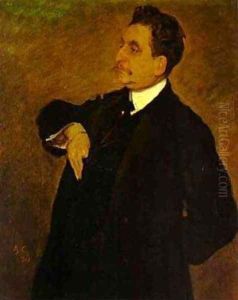 Portrait Of Vladimir Girshman 1911