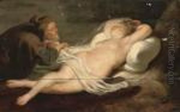 Angelica And The Hermit - view 1