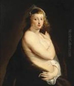 The Fur Cloak by (studio of) Rubens, Peter Paul