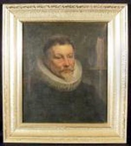 A Portrait Of A Man With A Ruffled Collar A Portrait Of A Man With A Ruffled Collar