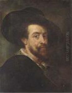 Self-portrait by (studio of) Rubens, Peter Paul
