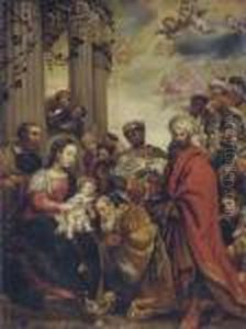 The Adoration Of The Magi by (studio of) Rubens, Peter Paul