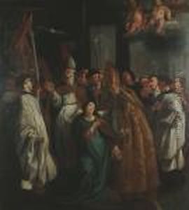 Blessing Of A Female Saint