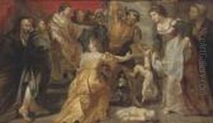 The Judgement Of Solomon by (studio of) Rubens, Peter Paul