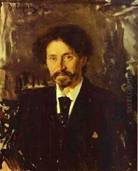 Portrait Of The Artist Ilya Repin 1892 - view 1