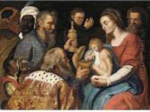 The Adoration Of The Magi by (studio of) Rubens, Peter Paul