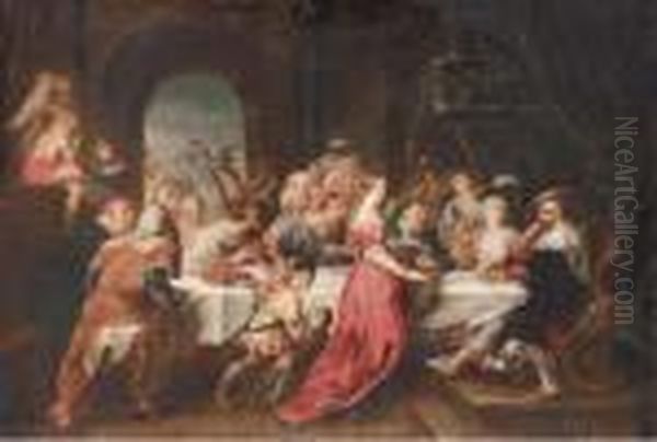 Salome Presents The Head Of John The Baptist To Herodias - view 1