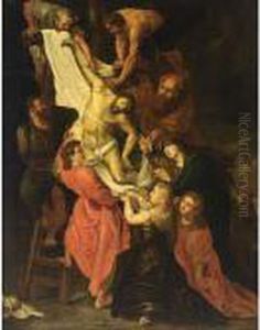 The Descent From The Cross by (studio of) Rubens, Peter Paul