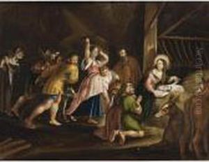 The Adoration Of The Shepherds by (studio of) Rubens, Peter Paul