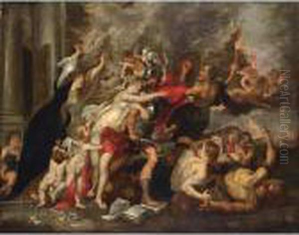 An Allegory Of War And Peace - view 1