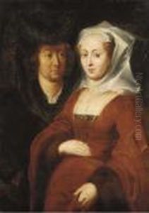 Ansegisus And Saint Bega by (studio of) Rubens, Peter Paul