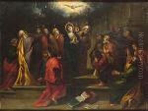 The Pentecost by (studio of) Rubens, Peter Paul