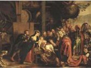 The Adoration Of The Magi by (studio of) Rubens, Peter Paul