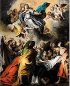 The Assumption Of The Virgin by (studio of) Rubens, Peter Paul