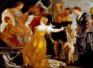 The Judgement Of Solomon by (studio of) Rubens, Peter Paul