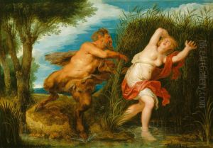 Pan And Syrinx by (studio of) Rubens, Peter Paul