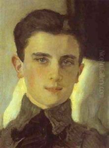Portrait Of Count Felix Sumarokov Elstone Later Prince Yusupov Detail 2 1903