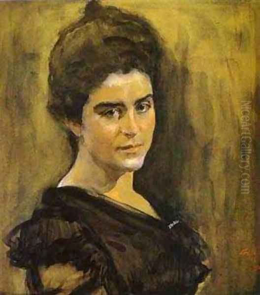 Portrait Of Sophia Dragomirove Lukomskaya 1900 - view 1