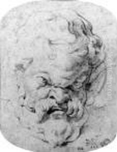 The Head Of Silenus, After The Antique by (studio of) Rubens, Peter Paul